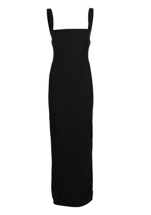 Solace London Joni open-back maxi dress - Black