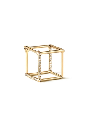 Shihara Diamond Square Earring 10 (02) - Metallic
