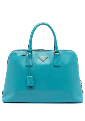 Prada Pre-Owned 2010-2025 Large Saffiano Lux Promenade satchel - Blue