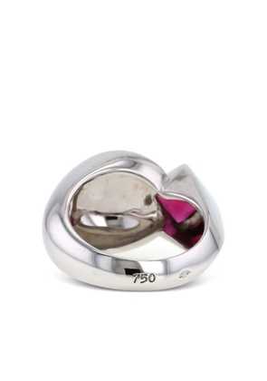 Fred 18kt white gold Modern tourmaline ring - Silver