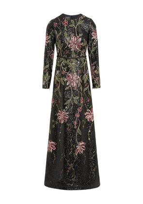 Giambattista Valli sequin-embellishment maxi dress - Black