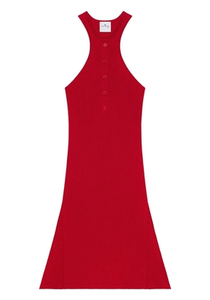 Courrèges Scuba mini dress - Red