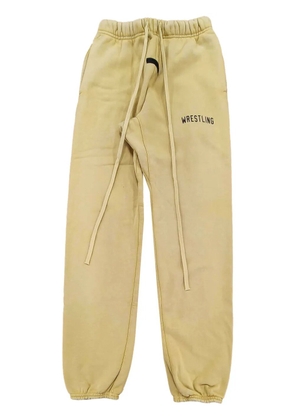 FEAR OF GOD ESSENTIALS slogan-print track pants - Neutrals