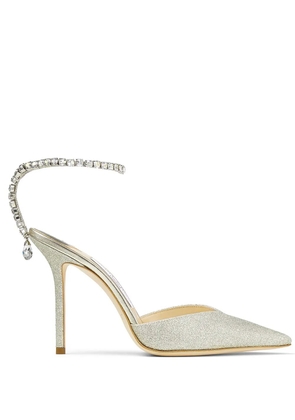 Jimmy Choo Saeda 100mm pumps - White