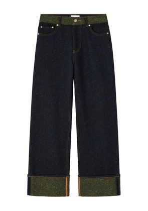 GANNI buttoned jeans - Blue