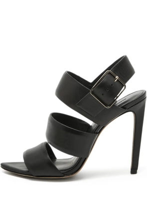 Pre-Owned Alexander Wang 2024 100mm slingback pumps - Black