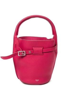 Celine Pre-Owned nano Big Bag buckle bucket bag - Pink
