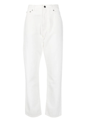 LouLou de Saison Wular high-rise straight-leg jeans - White