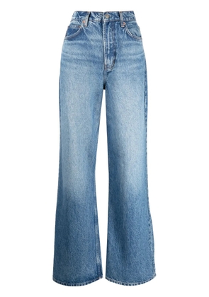 Reformation Cary high-rise wide-leg jeans - Blue