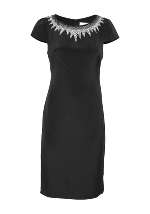 Alaïa Pre-Owned embellished midi dress - Black