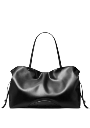 Tory Burch Ella Natuura embossed tote bag - Black