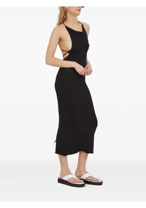 ALOHAS tie-back dress - Black