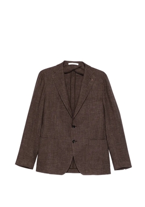 Tagliatore single-breasted blazer - Brown