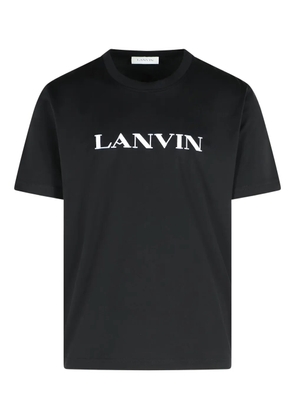 Lanvin logo-print cotton T-shirt - Black