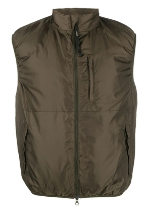 ASPESI padded high-neck gillet - Green