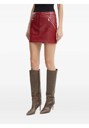 Silvian Heach zip-pocket mini skirt - Red