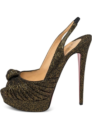 Christian Louboutin Pre-Owned 150mm leather pumps - Black