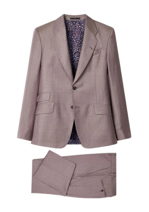 Paul Smith wool single-breasted suit - Purple