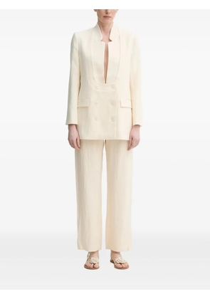 MUNTHE Firoz double-breasted blazer - Neutrals