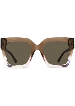 Jimmy Choo Eyewear Edna sunglasses - Brown
