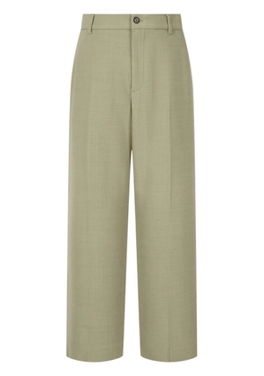 TOMBOY wide-leg tailored trousers - Green