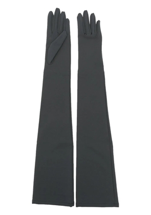 Dolce & Gabbana elbow-length stretch-design gloves - Grey
