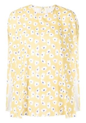 Bambah daisy-print tunic top - Yellow