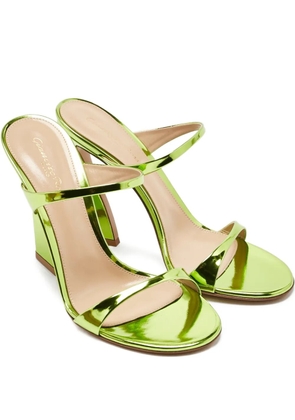 Gianvito Rossi Aura leather sandals - Green