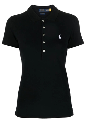 Polo Ralph Lauren Julie slim polo shirt - Black