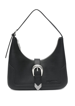 Karl Lagerfeld Jeans buckle-detail shoulder bag - Black