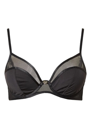 TWINSET mesh-panelled bra - Black