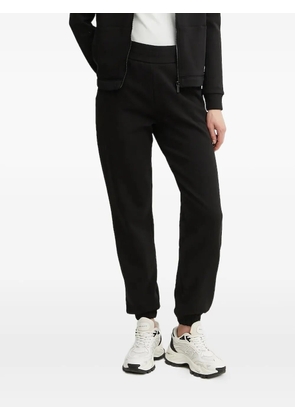 Armani Exchange elastic-cuff joggers - Black