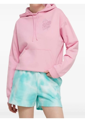 HUGO drawstring embellished hoodie - Pink