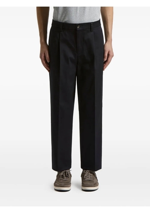 Peserico pleated button-fastening trousers - Blue