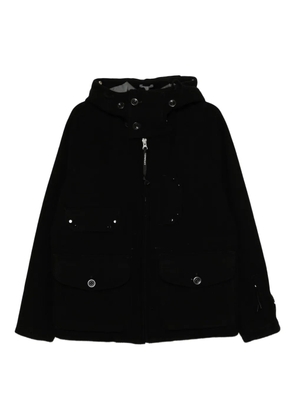 C.P. Company logo-patch jacket - Black