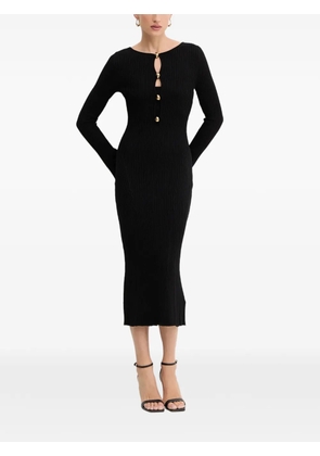 MARCIANO by GUESS buttoned midi dress - Black