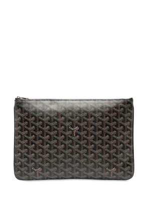 Goyard Pre-Owned 2016 Goyardine Senat MM clutch bag - Black