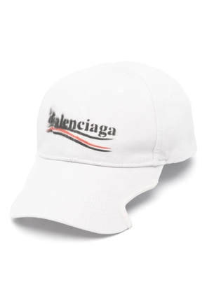 Balenciaga Political Campaign baseball cap - White