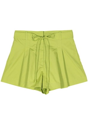 Ulla Johnson drawstring cotton shorts - Green