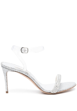 Casadei 90mm Blade Stratosphere sandals - Silver