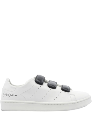 Y-3 leather sneakers - White