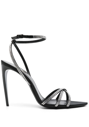 Saint Laurent Pre-Owned 105mm Ava sandals - Black