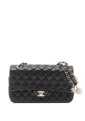 CHANEL Pre-Owned 2014 matelasse chain crossbody bag - Black