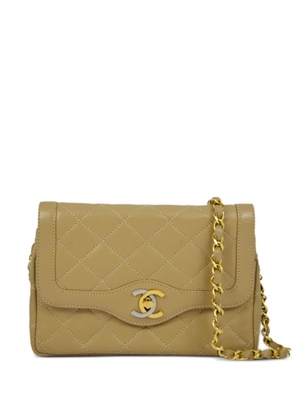 CHANEL Pre-Owned 1985-1990s Paris Limited shoulder bag - Neutrals