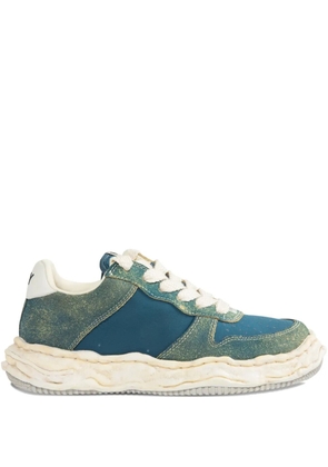 Maison MIHARA YASUHIRO Wayne distressed-effects sneakers - Blue