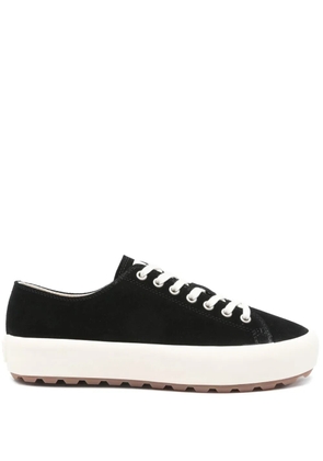 SANDRO suede sneakers - Black