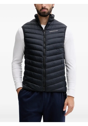Peak Performance quilted zip gilet - Black