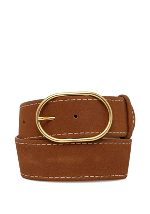 GIANNI CHIARINI suede belt - Brown