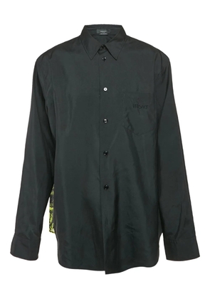 Versace Pre-Owned Medusa mesh shirt - Black