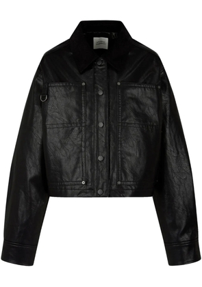 TOMBOY faux-leather jacket - Black